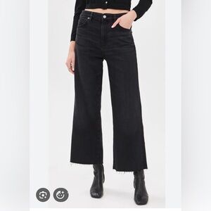 AG Adriano Goldschmied Black Flare Jeans